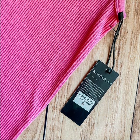 NWT Kimberly C Essential Ribbed Seamless Mini Dress size Small - Picture 10 of 10